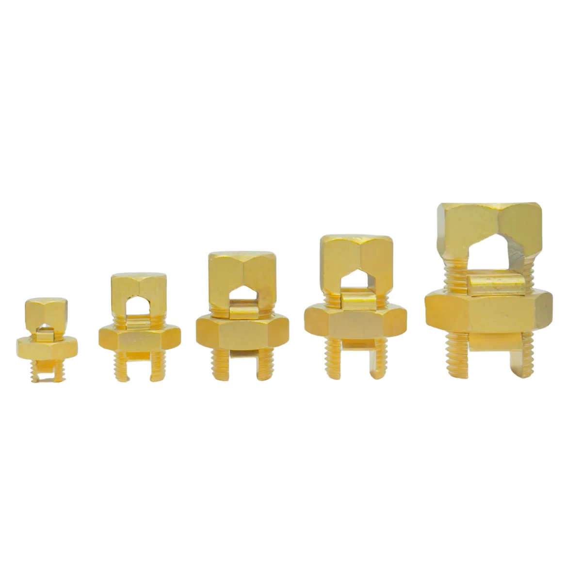 Split Bolt Connector Standard Type – Brass Cable Connector Manufacturer India – Kuber Products Jamnagar